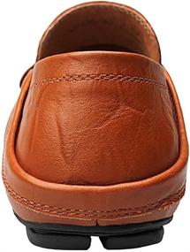 img 2 attached to 👞 Boleone Leather Casual Driving 1887 Black46 Men's Shoes: Stylish Loafers & Slip-Ons for Comfort and Elegance