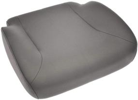 img 2 attached to 🪑 Dorman 641-5106 Dark Gray Leather Seat Cushion, Ideal for Selected International Models