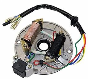 img 1 attached to 🔥 Высокопроизводительная статорная пластина BH-Motor Magneto Ignition Stator для двигателя 90cc 110cc 125cc 152FMH Taotao Lifan PIT Bike CRF50 XR50