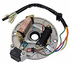 img 3 attached to 🔥 Высокопроизводительная статорная пластина BH-Motor Magneto Ignition Stator для двигателя 90cc 110cc 125cc 152FMH Taotao Lifan PIT Bike CRF50 XR50