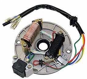 img 4 attached to 🔥 Высокопроизводительная статорная пластина BH-Motor Magneto Ignition Stator для двигателя 90cc 110cc 125cc 152FMH Taotao Lifan PIT Bike CRF50 XR50