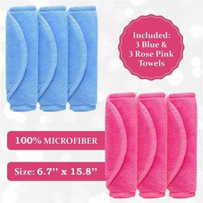img 1 attached to 🌟 Revitalize Your Skin: Hilwa's Reusable Microfiber Makeup Remover Face Cloths for Gentle Makeup Removal and Exfoliation