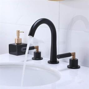 img 1 attached to 🚿 Enhance Your Bathroom Experience with KINGO HOME Widespread Bathroom Faucet