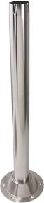 img 1 attached to 🪧 Russell by Edelbrock MA-951 Chrome 29-1/2" Table Leg: Sleek and Sturdy Addition for Any Furniture Setup