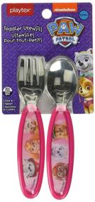 img 2 attached to Playtex Mealtime Patrol Utensils Including Feeding