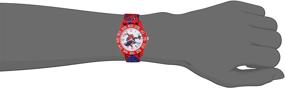 img 3 attached to 🕷️ Quartz Plastic Casual Boys' Watches - Spider-Man Edition by MARVEL