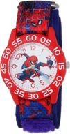 🕷️ quartz plastic casual boys' watches - spider-man edition by marvel logo