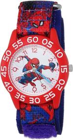 img 4 attached to 🕷️ Quartz Plastic Casual Boys' Watches - Spider-Man Edition by MARVEL