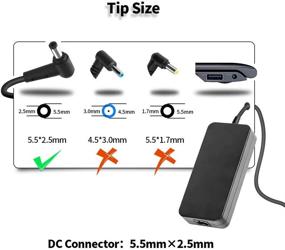 img 3 attached to ⚡ 180W Power Adapter Laptop Charger for Asus ROG G750JW G73JH G74SX G75VW G750JX G751JM G750JW G752VL - FA180PM111 PA-1121-28 ADP-180MB ADP-150NB Power Supply Cord