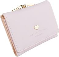 👛 sweet dream women cute small pink wallet card holder trifold lady coin purse - enhanced seo logo