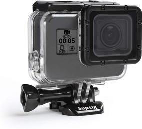 img 4 attached to 📷 Suptig Waterproof Case for GoPro Hero 7/5/6/2018 Action Camera - Waterproof up to 147ft (45M)