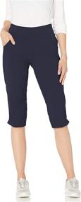 img 4 attached to 👖 Columbia Women's Anytime Casual Capri - Stain Resistant with Sun Protection for Enhanced Comfort and Durability