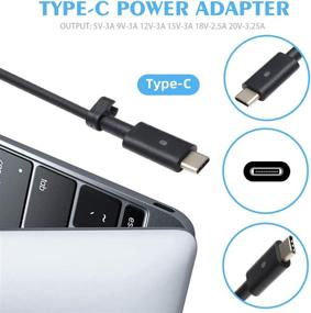 img 3 attached to 💻 High-Quality 65W 45W USB C Laptop Charger for Dell XPS, Latitude, Chromebook, and Inspiron Series