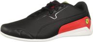 🏎️ puma ferrari drift sneaker black rosso - premium racing-inspired footwear for style and performance logo