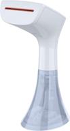 conair extremesteam 1250 watt handheld fabric steamer: advanced heat technology and anti-calcification filter for wrinkle-free fabrics, in white logo