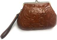 patricia nash tooled savena clutch logo