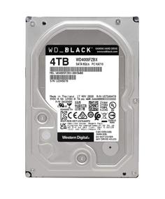 img 3 attached to High-Performance Internal Hard Drive HDD - Western Digital WD Black 4TB, 7200 RPM, SATA 6 Gb/s, 256 MB Cache, 3.5" - WD4005FZBX