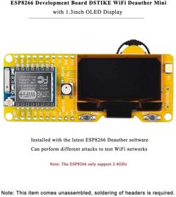 img 3 attached to 📡 MakerFocus ESP8266 Разработочная плата DSTIKE WiFi Deauther Mini V2.0.5 с OLED-дисплеем и защитой от перегрева.