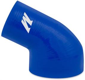 img 3 attached to Mishimoto MMHOSE-E46-01IBL Silicone Intake Boot Compatible With BMW E46 3-Series 2001-2006 Blue