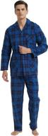 🌙 premium flannel sleepwear with long sleeves by global pajamas logo