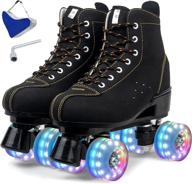 shiny speed women's roller skates - ideal for indoors and outdoors with gift logo