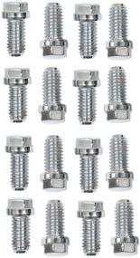 img 1 attached to 🔩 High-Quality Stainless Steel Header Bolts by Mr. Gasket - 2211G, 3/8-16X3/4 16Pc, Silver