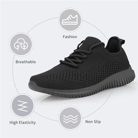 img 2 attached to Breathable Lightweight Walking Sneakers - Sumotia