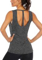 🏋️ ictive women's backless workout tank tops - sleek yoga shirts & running tops логотип