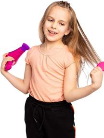 img 3 attached to 💇 Stylish JOYIN Pretend Hairdryer Set: Fun Accessories for Fashion-Forward Kids