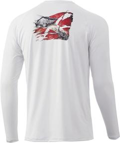 img 2 attached to 🎣 HUK Men's KC Pursuit Long Sleeve Sun Protection Fishing Shirt