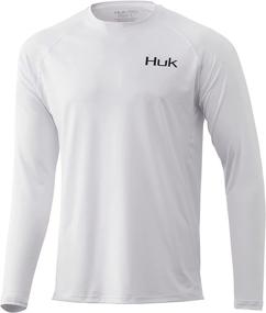 img 1 attached to 🎣 HUK Men's KC Pursuit Long Sleeve Sun Protection Fishing Shirt