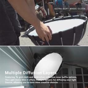 img 2 attached to 📸 Aputure Light Dome Mini II: 35" Deep Octagon Softbox for Aputure 120D Mark 2, 300D, 120D & 120T