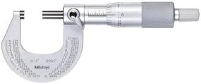 img 2 attached to 📏 Mitutoyo MC 113 Satin Chrome Micrometer with Enhanced Graduation