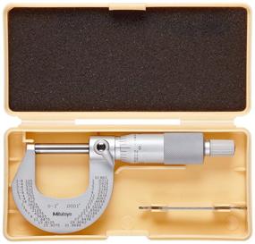 img 1 attached to 📏 Mitutoyo MC 113 Satin Chrome Micrometer with Enhanced Graduation