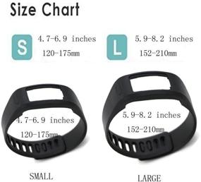 img 2 attached to Tkasing Replacement Fitness Wristband Band for Garmin Vivofit - S L Size - NOT for Vivofit 2/3/JR/HR