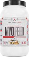 🥛 purus labs myofeed premium 3-tier protein: cold processed, ultra filtered whey isolate, concentrate & micellar casein, high in bcaas with vitafiber & aminogen digestive enzymes logo