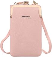 👜 imeetu small leather wallet crossbody handbag with wallet for women logo