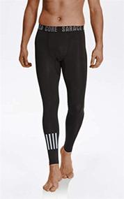 img 4 attached to Saraca Core Compression Leggings Black_Small Sports & Fitness and Cycling