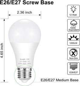 img 3 attached to 🔆 HengBo Equivalent Lumens Dimmable Daylight: Enhance Your Space with Adjustable Brightness