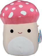 squishmallow kellytoys malcolm mushroom birthday - мягкая игрушка келлитойс малькольм гриб день рождения. логотип