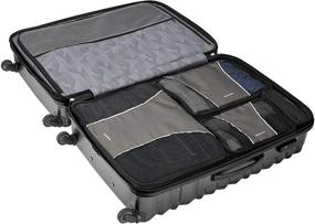 img 1 attached to 🧳 Samsonite Piece Packing Travel Charcoal: Unparalleled Efficiency and Style for Your Travels