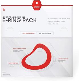 img 1 attached to 🥁 Innovative Evans E-Ring Pack Enhancing Fusion Drumming Experience