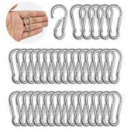 carabiner stainless spring inches caribeener logo