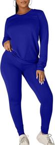img 3 attached to Kaximil Workout Tracksuit Outfits Legging Sports & Fitness and Team Sports