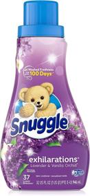 img 2 attached to 🌺 Lavender & Vanilla Orchid Snuggle Exhilarations Liquid Fabric Softener - 32 FL Oz.