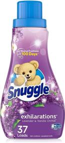 img 4 attached to 🌺 Lavender & Vanilla Orchid Snuggle Exhilarations Liquid Fabric Softener - 32 FL Oz.