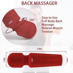 img 1 attached to ONRF Personal Portable Massager: Maximize Muscle Relief 💆 and Alleviate Pain in Back, Shoulders, Legs and More!