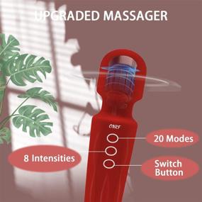 img 3 attached to ONRF Personal Portable Massager: Maximize Muscle Relief 💆 and Alleviate Pain in Back, Shoulders, Legs and More!