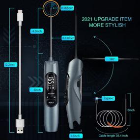 img 3 attached to Термометр SURPEER Thermometers Waterproof Temperature