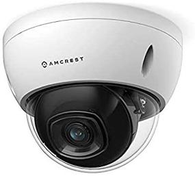 img 1 attached to 📷 Amcrest 5MP Outdoor Vandal Dome Security Camera | POE IP Camera with 98ft Night Vision | 2.8mm Lens | IP67 & IK10 Resistant | MicroSD 256GB (Sold Separately) | Cloud and NVR Compatible (IP5M-D1188EW-28MM)